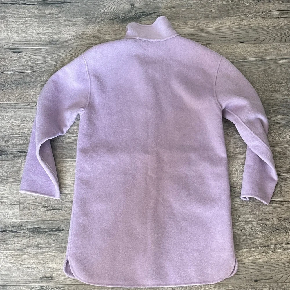 Zara Lilac Wool Coat
